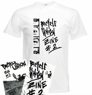 Preview: T-Shirt Bicycle Union Zine inkl. Zine 1 & 2