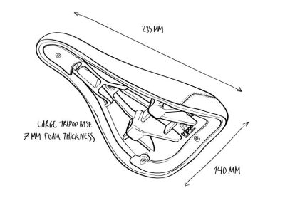 Preview: Seat Fly Bikes Sierra V3 Tripod
