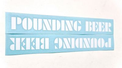 Preview: Sticker S&M Pounding Beer