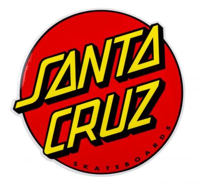 Sticker Santa Cruz Classic Dot groß