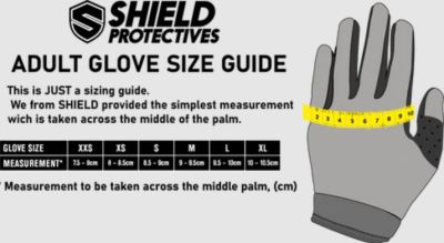 Preview: Gloves Shield Lite Skeleton