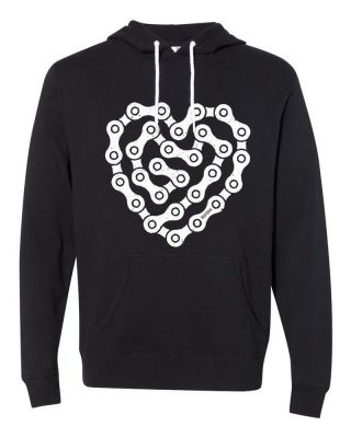 Preview: Sweater Props Heart Chain Hooded