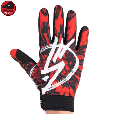 Gloves Shadow Red Tye Die