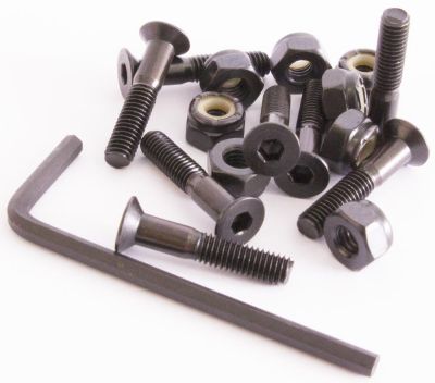 Skateboard Hardware Sushi Coloured Hex 1"