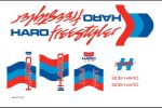 Frame decal set Haro 1984 FST