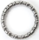 Headset bearing for threaded forks